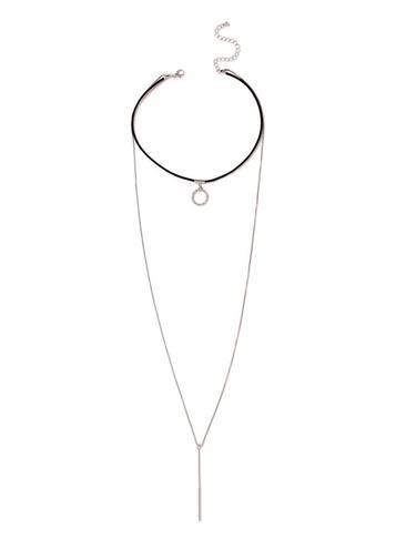 Dorothy Perkins Choker And Drop Necklace