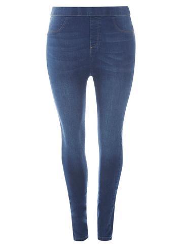 Dorothy Perkins Dp Curve 'eden' Mid Wash Jeggings