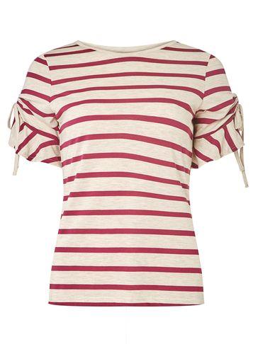 Dorothy Perkins Beige Drawcord T-shirt