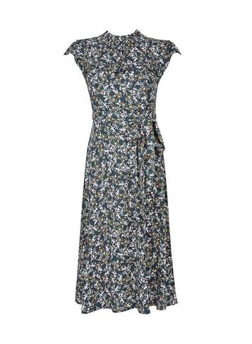 *billie & Blossom Petite Khaki Ditsy Print Dress