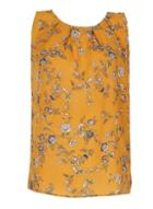 Dorothy Perkins *tenki Mustard Chiffon Top