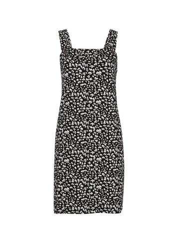 Dorothy Perkins Petite Black Pinafore Dress