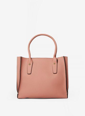 Dorothy Perkins Pale Pink Mini Pleat Tote Bag