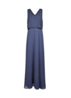 *showcase Dark Grey Gemma Geometric Design Maxi Dress