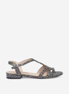 Dorothy Perkins Black 'sockit' Twist Sandals