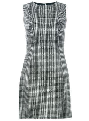 Dorothy Perkins Black Check Fit And Flare Dress