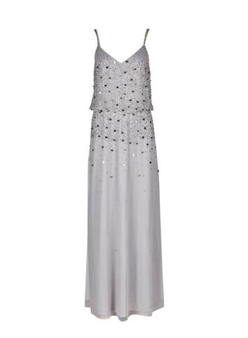 Dorothy Perkins *showcase Grey Pippa Embellished Maxi Dress