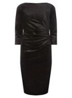 Dorothy Perkins *billie & Blossom Tall Black Velour Shift Dress
