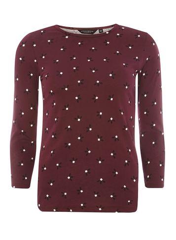 Dorothy Perkins Berry Geometric Print T-shirt
