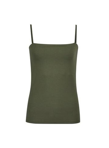 Dorothy Perkins Khaki Square Neck Camisole Top