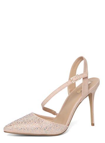 Dorothy Perkins *showcase Blush 'gimme' Gem Court Shoes