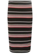 Dorothy Perkins Black Stripe Tube Pencil Skirt
