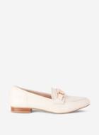 Dorothy Perkins Cream Bone 'lilo' Snaffle Loafers