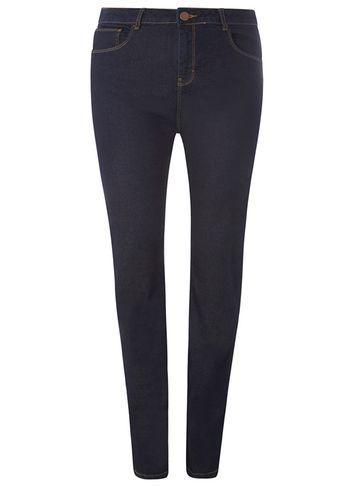 Dorothy Perkins Dp Curve Indigo 'ashley' Skinny Jeans