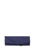 Dorothy Perkins Navy Curve Structured Clutch