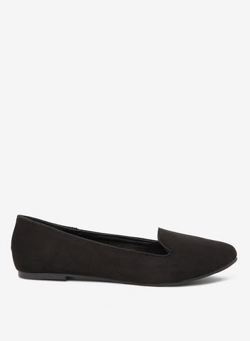 Dorothy Perkins Wide Fit Black Panda Pumps