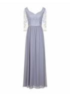 *chi Chi London Blue Embroidered Maxi Dress