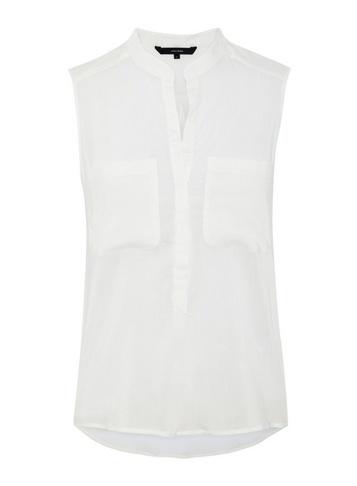 *vero Moda White Solid Shirt