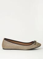 Dorothy Perkins Gold Glitter 'pandora' Pumps
