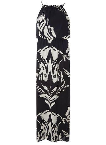 Dorothy Perkins Chiffon Zebra Print Maxi Dress