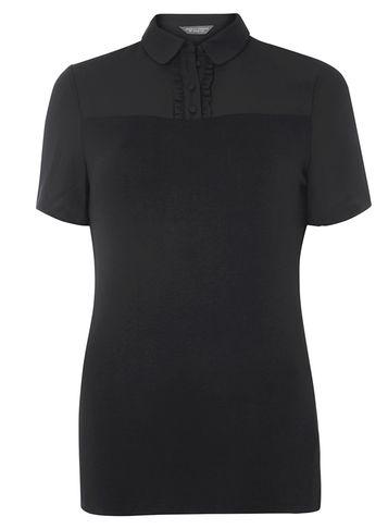 Dorothy Perkins *tall Top With Peter Pan Collar