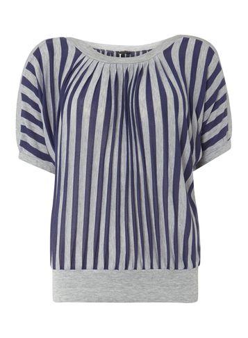 Dorothy Perkins *izabel London Multi Grey Batwing Top