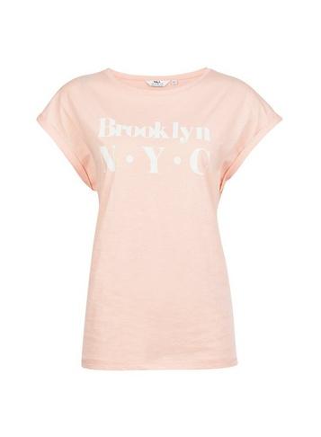 Dorothy Perkins *tall Pink Brooklyn T-shirt