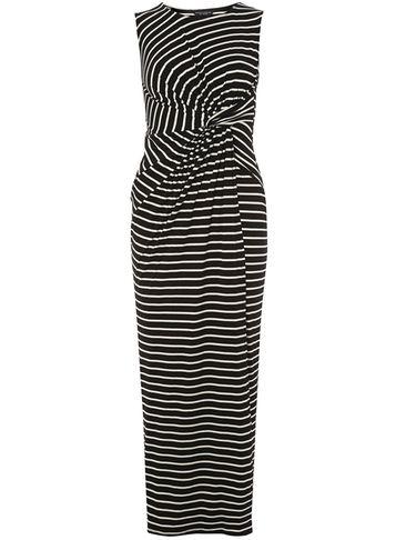 Dorothy Perkins *tall Stripe Knot Maxi Dress