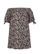 Dorothy Perkins *dp Curve Animal Print Bardot Dress