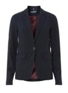 Dorothy Perkins Navy Pinstriped Suit Jacket