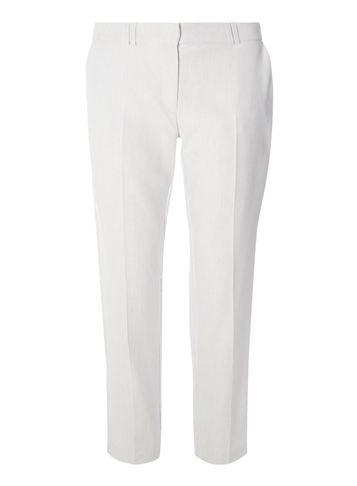 Dorothy Perkins Grey Double Loop Ankle Grazer Trousers