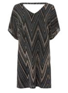 Dorothy Perkins *billie & Blossom Petite Multicoloured Zig Zag Print Shift Dress