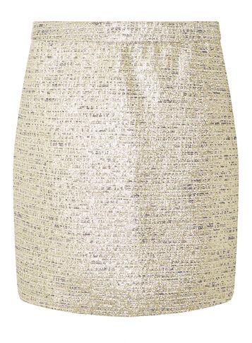 Dorothy Perkins *vero Moda Gold Short Skirt