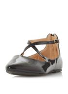 Dorothy Perkins * Head Over Heels By Dune Helga Black Flat Shoes