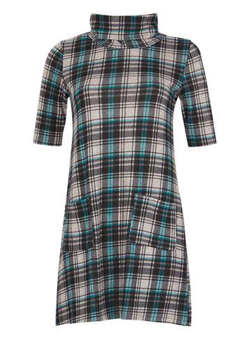 Dorothy Perkins *izabel London Green Cowl Neck Shift Dress