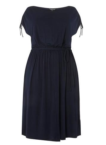 Dorothy Perkins *dp Curve Navy Jersey Skater Dress