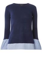 Dorothy Perkins Navy Woven Cuff