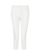 Dorothy Perkins Petite Ivory Naples Ankle Grazer Trousers