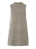 Dorothy Perkins Ochre Check Sleeveless Tunic