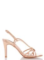*quiz Knot Detail Strappy Sandals