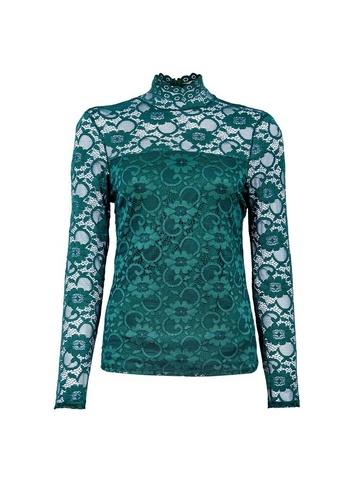 Dorothy Perkins *forest Green High Neck Top