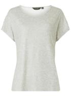 Dorothy Perkins Grey Loungewear Lace T-shirt