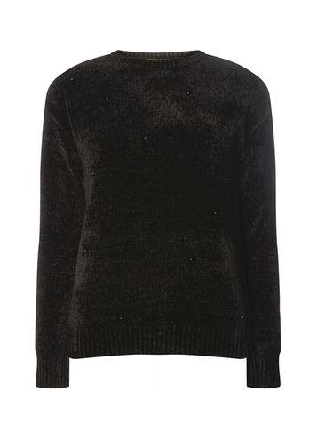 Dorothy Perkins Black Beaded Chenille Jumper
