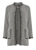 Dorothy Perkins Monochrome Long Boucle Jacket