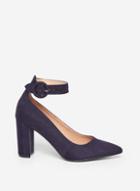 Dorothy Perkins Navy Divine Court Shoes