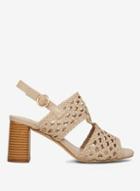 Dorothy Perkins Nude Sammy Woven Sandals