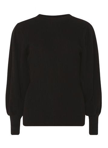 Dorothy Perkins Black Puff Sleeve Jumper