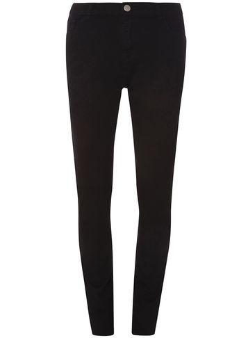 Dorothy Perkins *tall Black 'ashley' Straight Leg Jeans