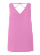Dorothy Perkins Orchid Purple Cross Back Top
