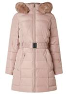 Dorothy Perkins Blush Luxe Belted Padded Coat